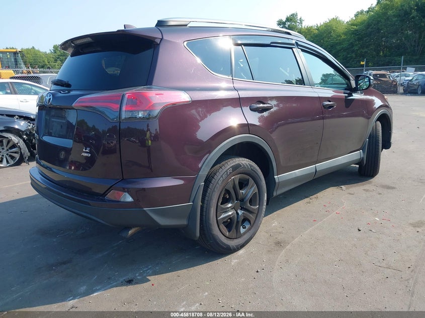 2017 TOYOTA RAV 4 SPORT UTILITY VEHICLE 2.5L I-4 DOHC, VVT, 176HP