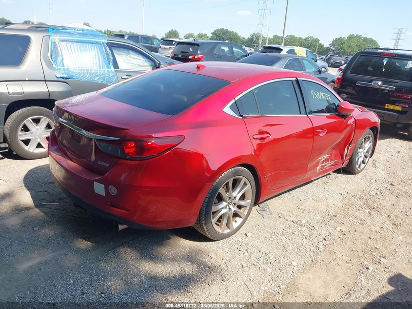 Vin: jm1gj1w66e1149804, lot: 46317613, mazda mazda6 i grand touring 20144