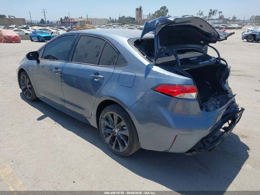 Vin: jtdp4mce9t3527460, lot: 46317619, toyota corolla se 20263