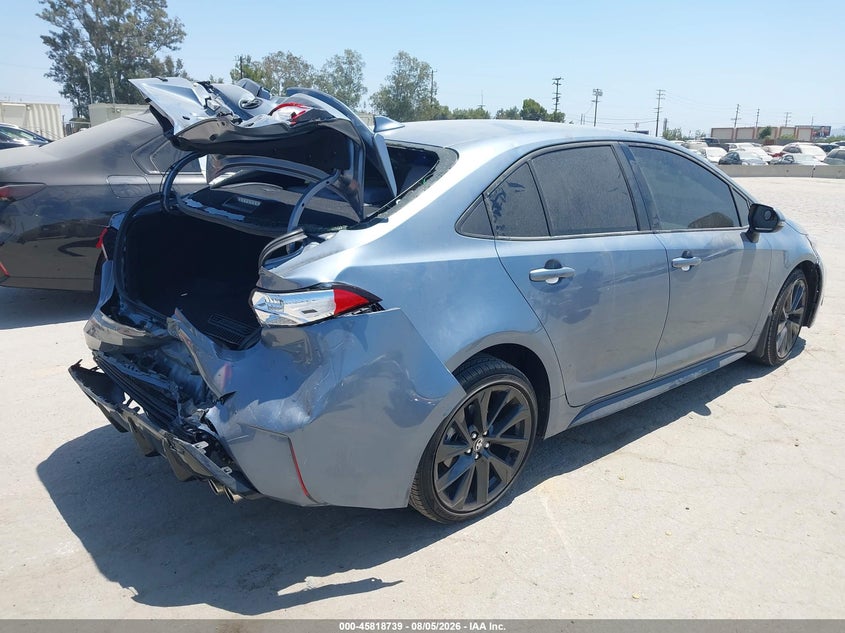Vin: jtdp4mce9t3527460, lot: 46317619, toyota corolla se 20264