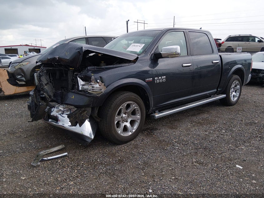 Vin: 1c6rr6nt9fs755042, lot: 46317623, ram 1500 laramie 20152