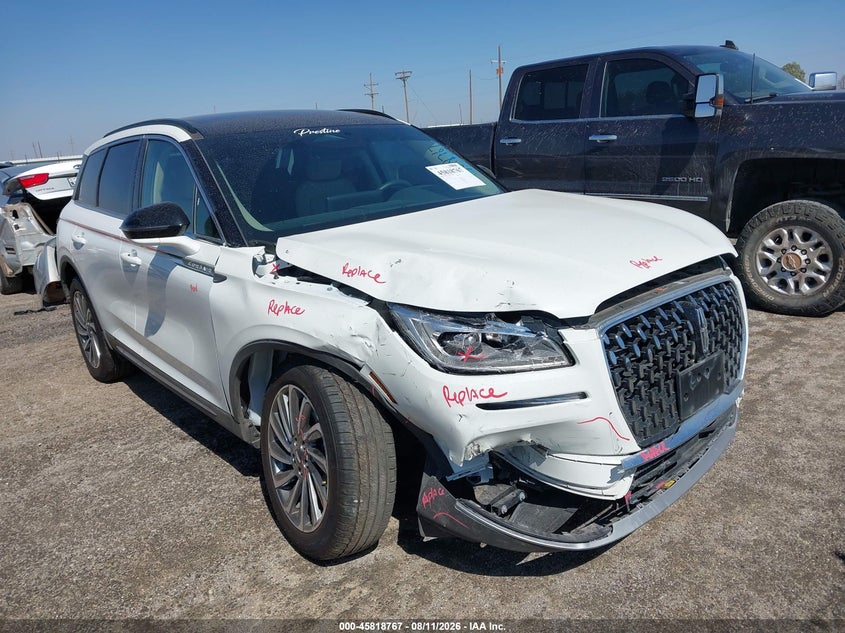 Vin: 5lmcj2ca1sul23679, lot: 46317648, lincoln corsair reserve 20251