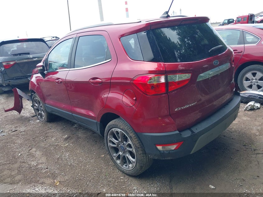 Vin: maj6s3kl2kc310364, lot: 46317649, ford ecosport titanium 20193