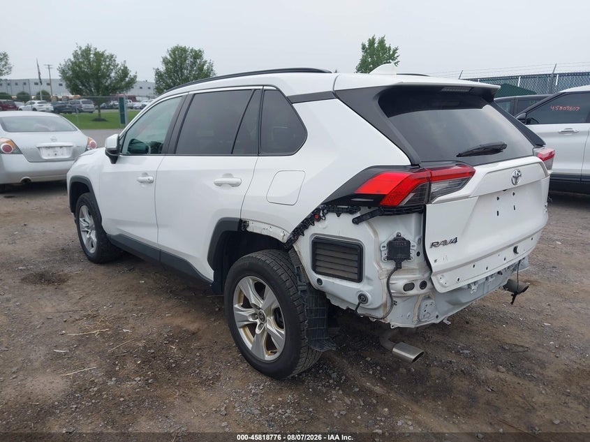 Vin: 2t3p1rfv8mw186746, lot: 46317657, toyota rav4 xle 20213