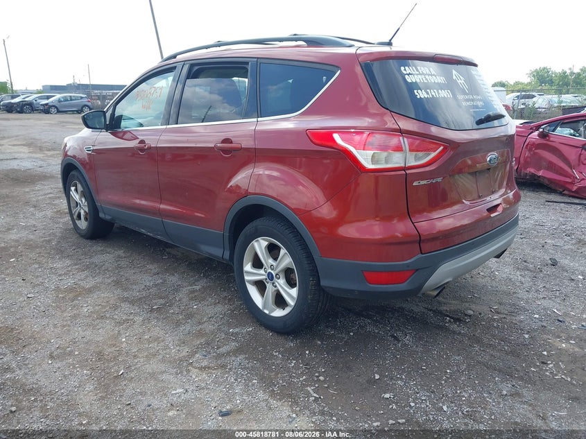 Vin: 1fmcu0gx3gua83314, lot: 46317662, ford escape se 20163