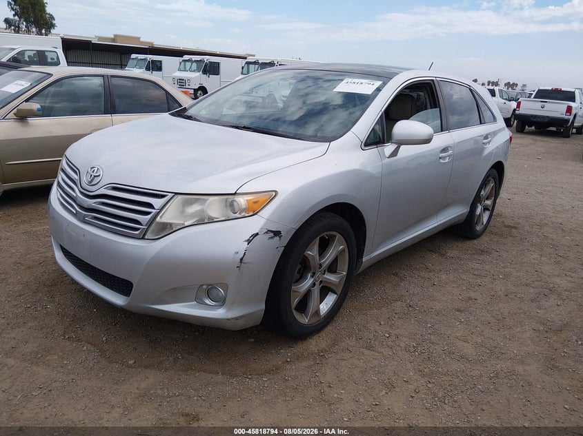 Vin: 4t3zk3bb3bu043909, lot: 46317675, toyota venza base v6 20112