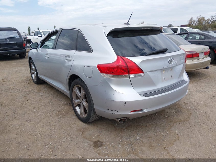 Vin: 4t3zk3bb3bu043909, lot: 46317675, toyota venza base v6 20113
