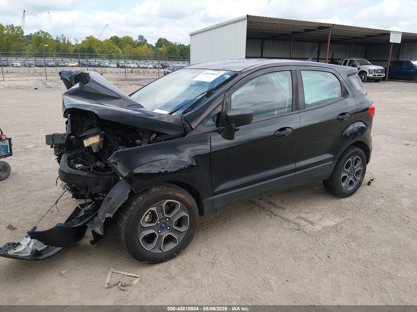 Vin: maj3s2fe2lc393711, lot: 46317685, ford ecosport s 20202