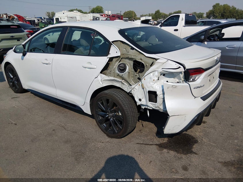 Vin: 5yfs4mce5rp180199, lot: 46317689, toyota corolla se 20243