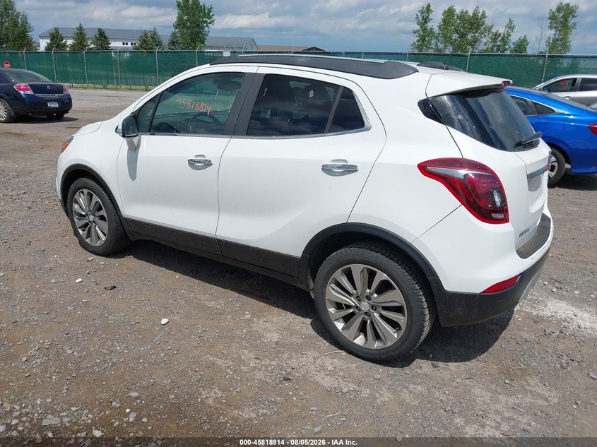 Vin: kl4cjasb2hb042338, lot: 46317695, buick encore preferred 20173