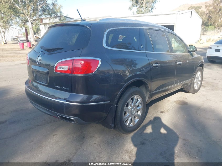 Vin: 5gakrbkd1ej344322, lot: 46317699, buick enclave leather 20144
