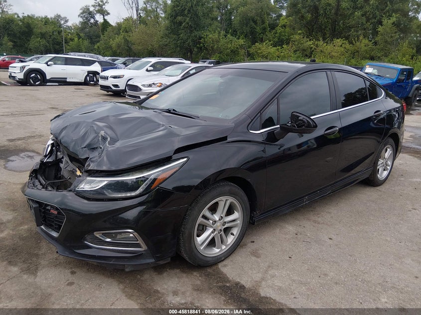 Vin: 1g1be5sm1j7162342, lot: 46317722, chevrolet cruze lt auto 20182
