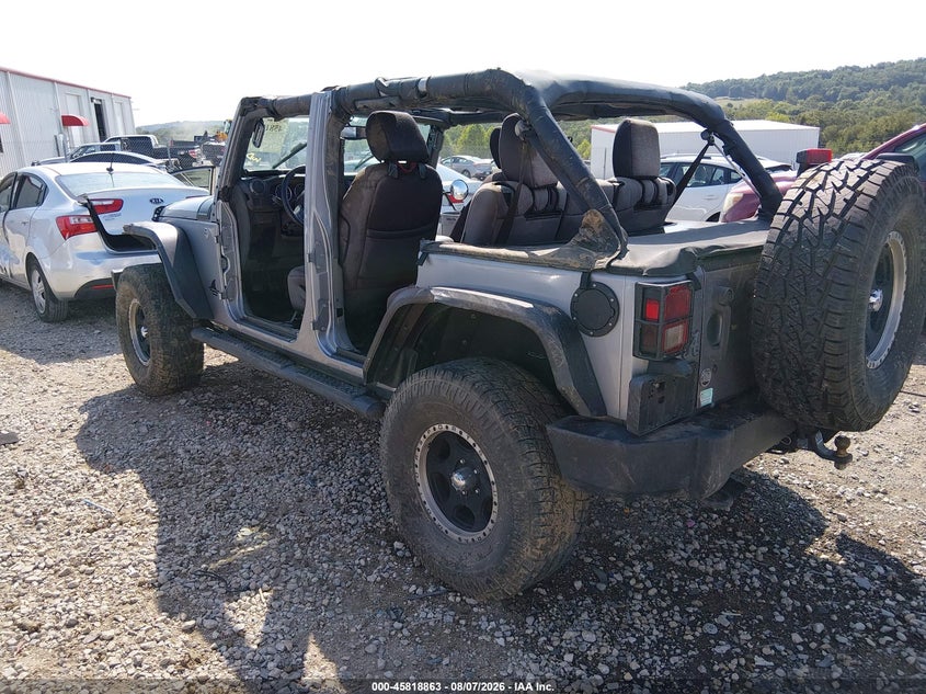 Vin: 1c4bjwdg5dl612425, lot: 46317744, jeep wrangler unlimited sport 20133