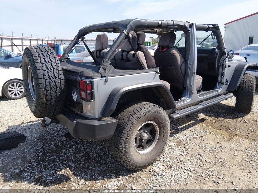 Vin: 1c4bjwdg5dl612425, lot: 46317744, jeep wrangler unlimited sport 20134