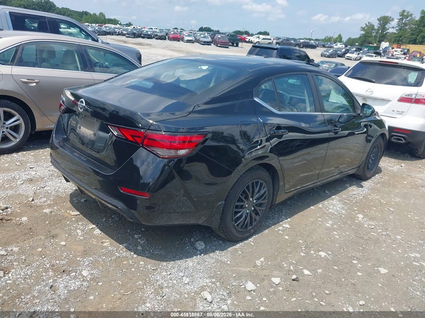 Vin: 3n1ab8bv3ny203941, lot: 46317748, nissan sentra s xtronic cvt 20224