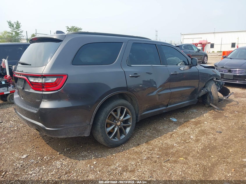 Vin: 1c4rdjdg6jc408897, lot: 46317749, dodge durango gt awd 20184