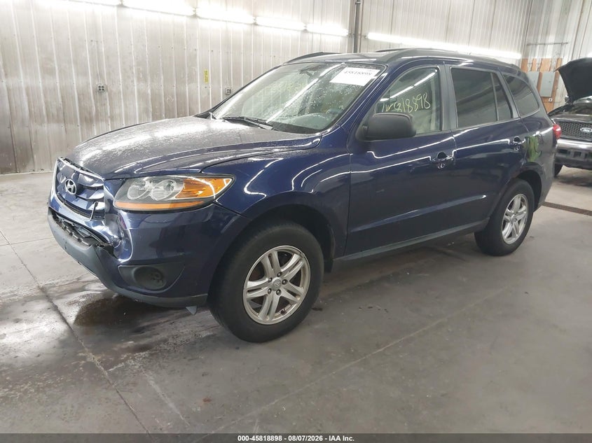 Vin: 5nmsgdab4ah398486, lot: 46317778, hyundai santa fe gls 20102