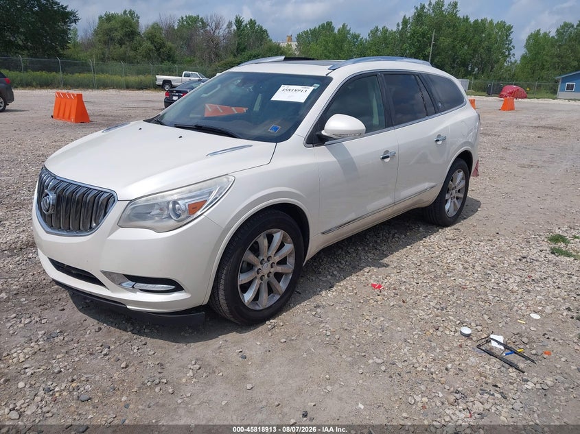 Vin: 5gakrckd7ej353256, lot: 46317794, buick enclave premium 20142