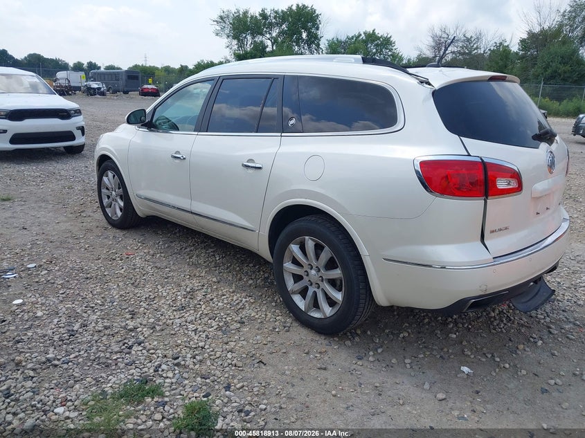 Vin: 5gakrckd7ej353256, lot: 46317794, buick enclave premium 20143