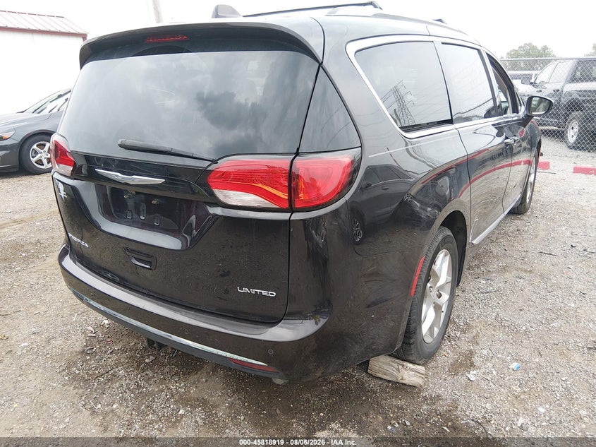 Vin: 2c4rc1gg6hr525525, lot: 46317800, chrysler pacifica limited 20174