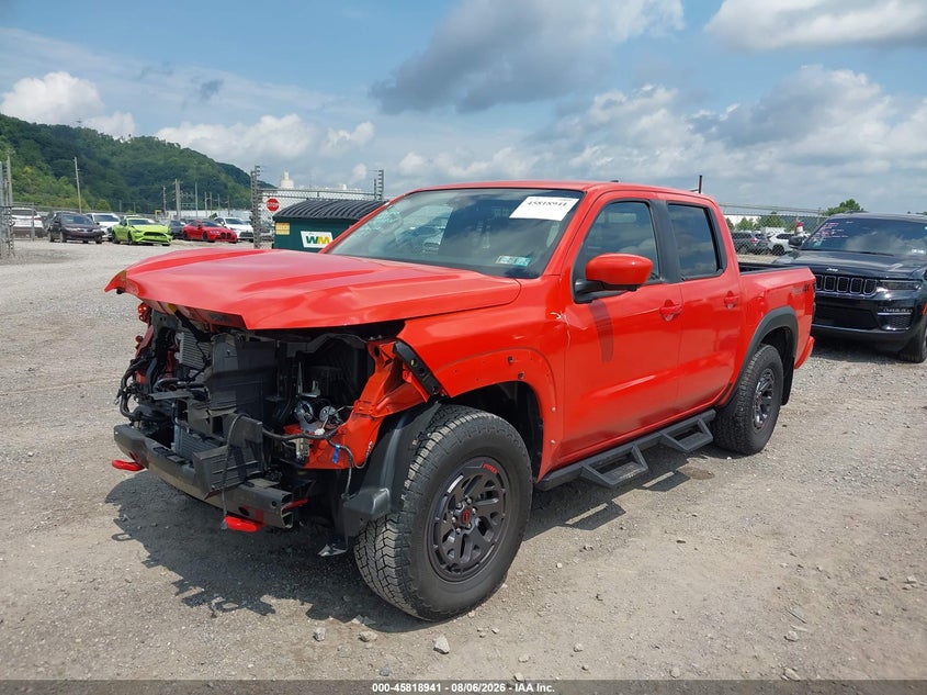 Vin: 1n6ed1ek7sn626710, lot: 46317823, nissan frontier pro-4x 4x4 20252