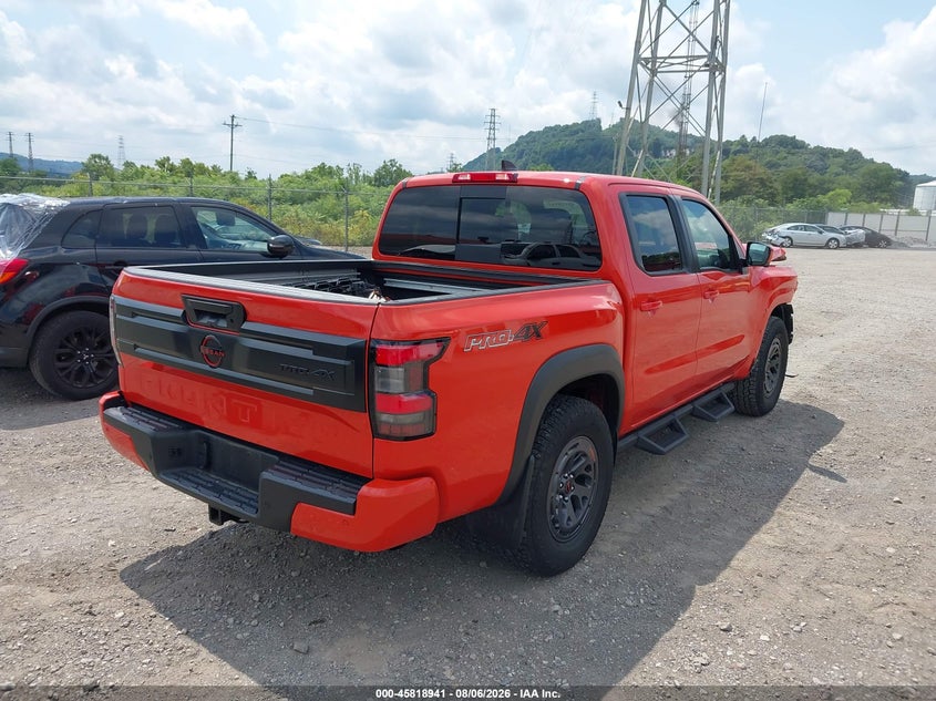 Vin: 1n6ed1ek7sn626710, lot: 46317823, nissan frontier pro-4x 4x4 20254