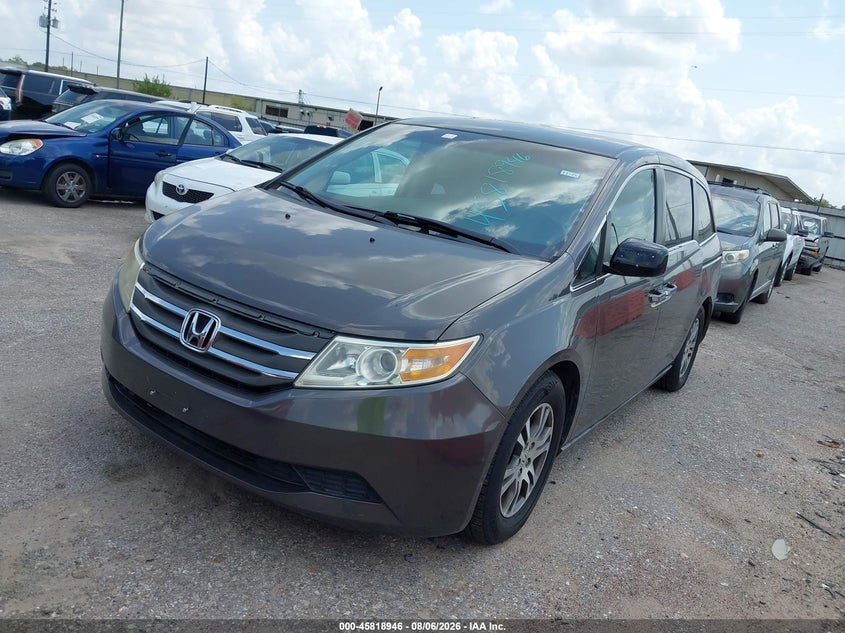 Vin: 5fnrl5h42bb004560, lot: 46317827, honda odyssey ex 20112