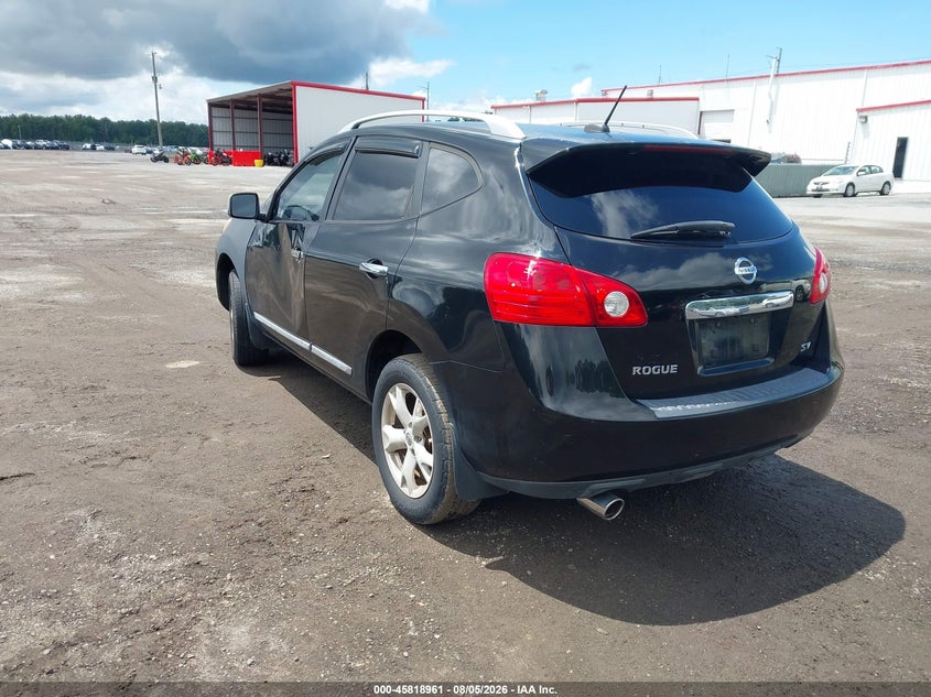 Vin: jn8as5mv9bw665453, lot: 46317842, nissan rogue sv 20113