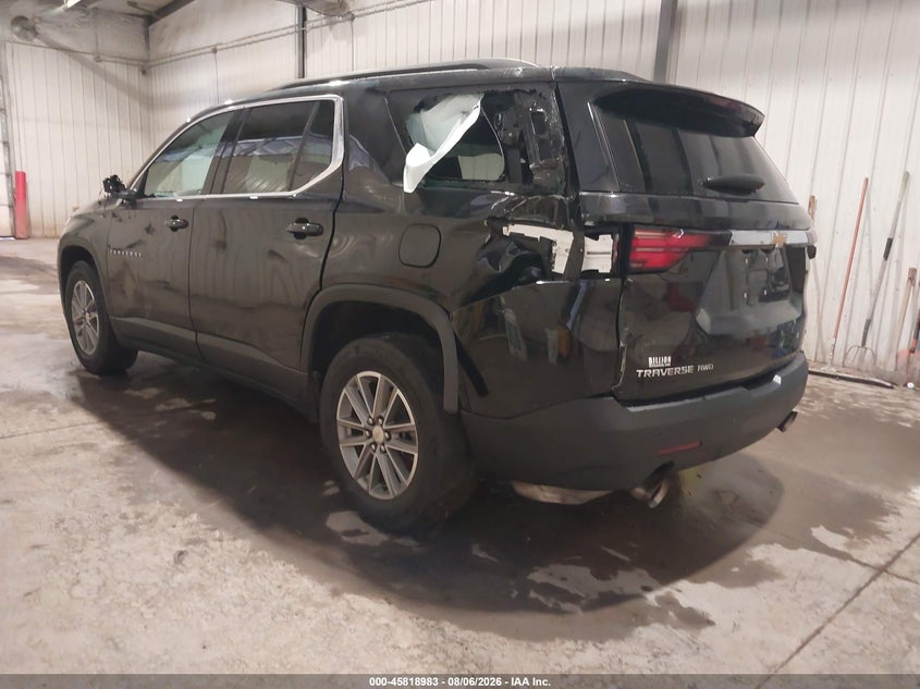 Vin: 1gnevgkw8pj100232, lot: 46317864, chevrolet traverse awd lt cloth 20233