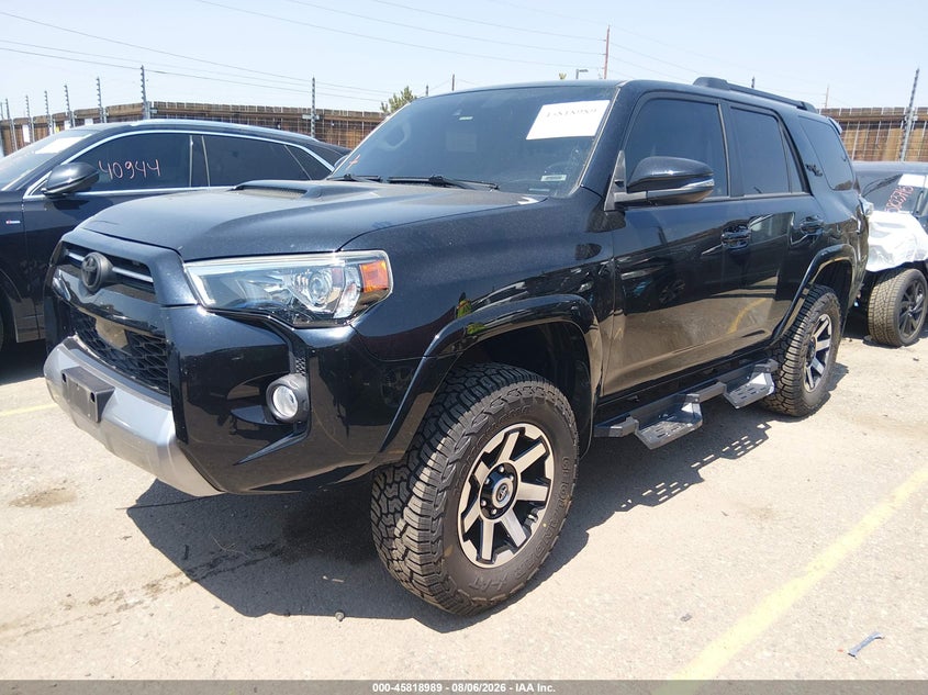 Vin: jtebu5jr4l5783513, lot: 46317870, toyota 4runner trd off road premium 20202