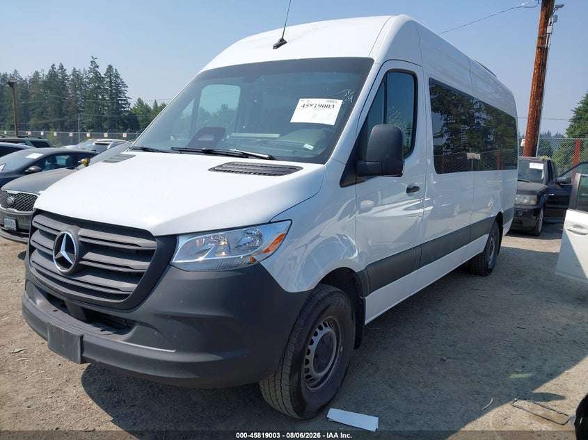 Vin: w1z4kghy2tt602472, lot: 46317884, mercedes-benz sprinter 2500 high roof 4-cyl diesel 20262