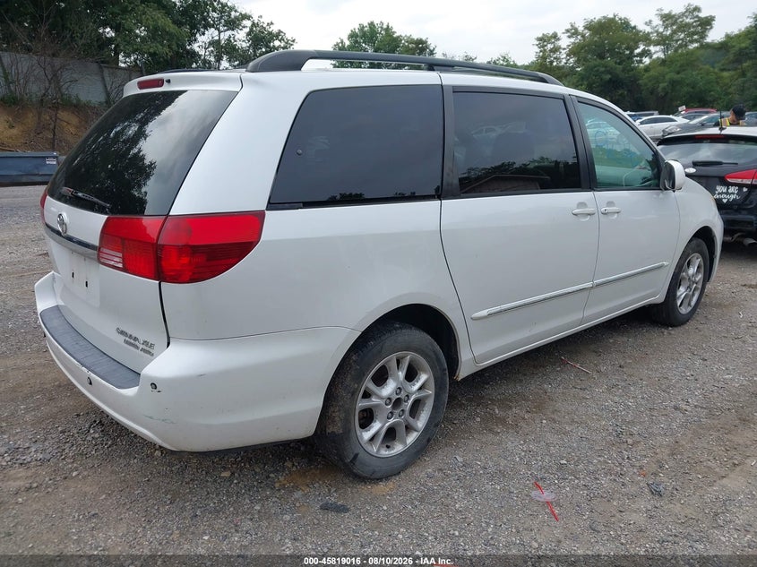 TOYOTA SIENNA 2004 VIN 5TDBA22C24S019046