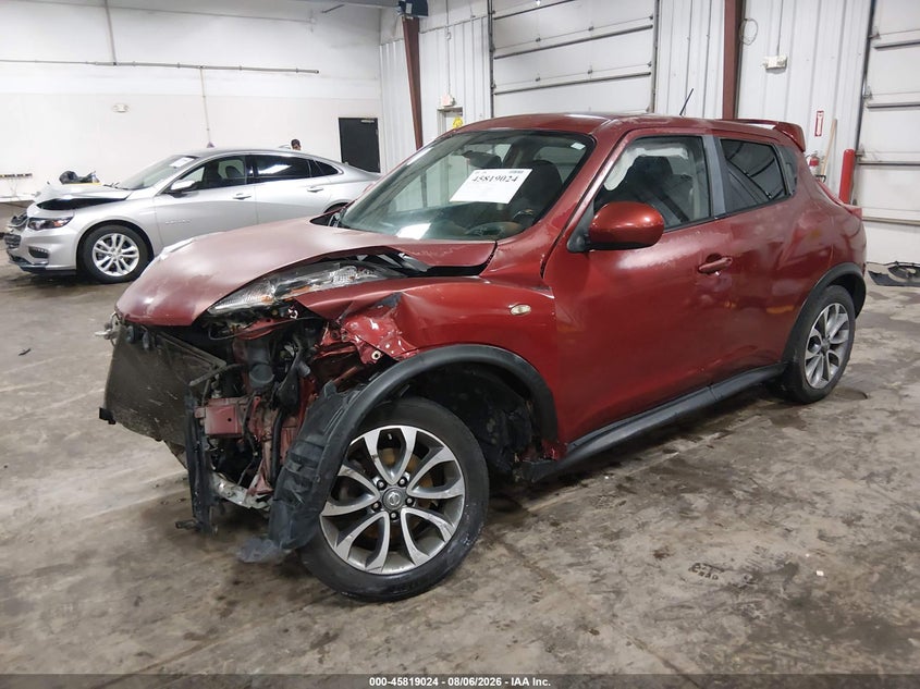 Vin: jn8af5mvxct123169, lot: 46317905, nissan juke sv 20122