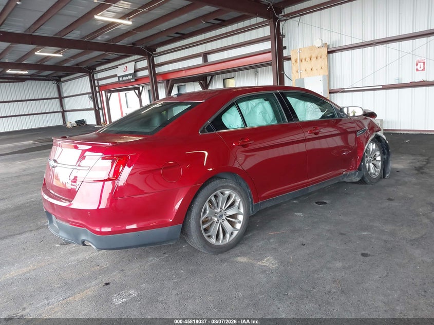 Vin: 1fahp2f88fg151035, lot: 46317918, ford taurus limited 20154