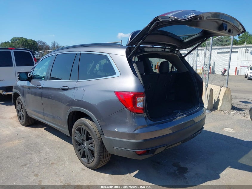 Vin: 5fnyf6h24mb054919, lot: 46317921, honda pilot awd special edition 20213
