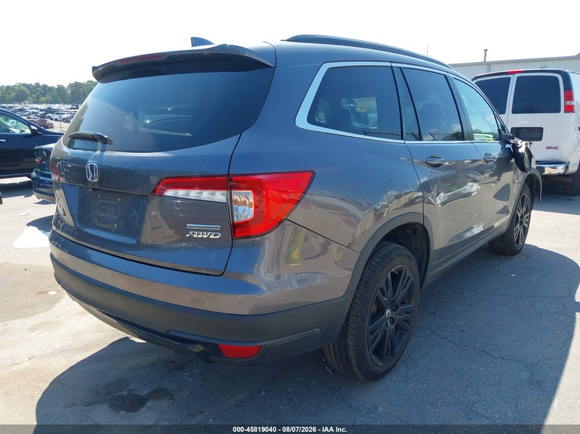 Vin: 5fnyf6h24mb054919, lot: 46317921, honda pilot awd special edition 20214