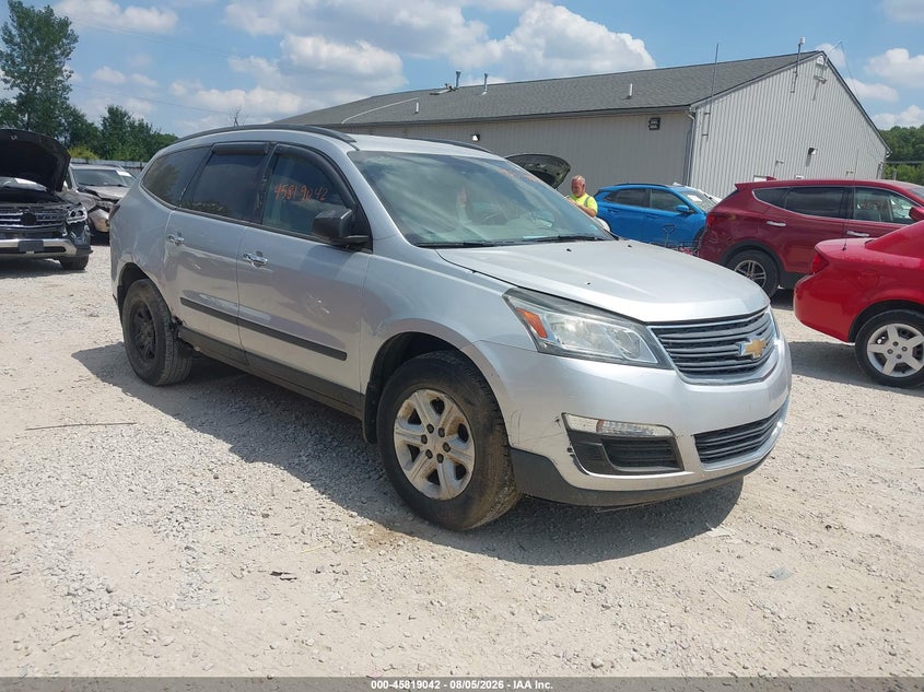Vin: 1gnkrfed6hj175623, lot: 46317923, chevrolet traverse ls 2017 img_1
