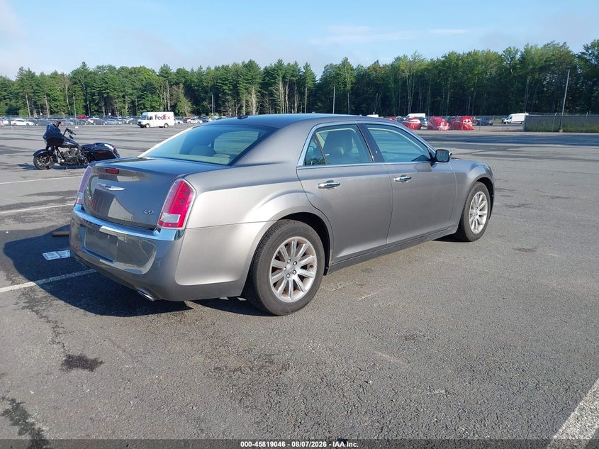 Vin: 2c3ca5cg7bh598462, lot: 46317927, chrysler 300 limited 20114