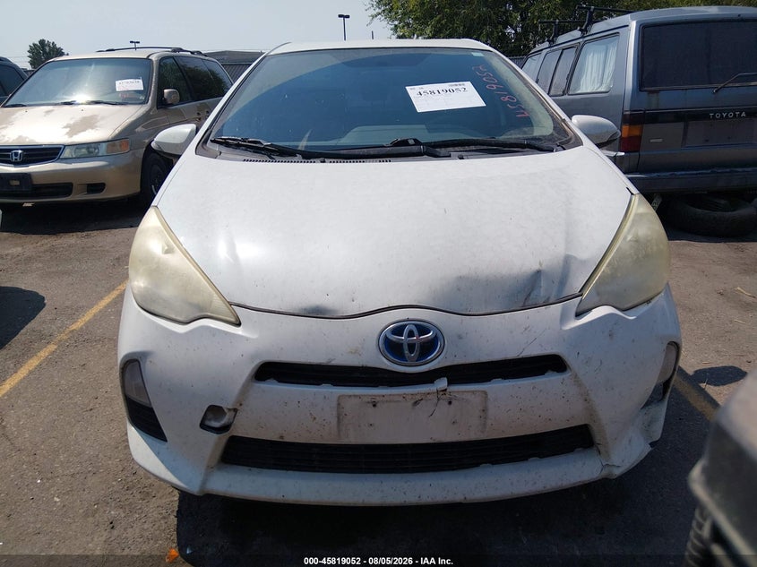 TOYOTA PRIUS C 2013 VIN JTDKDTB33D1532140