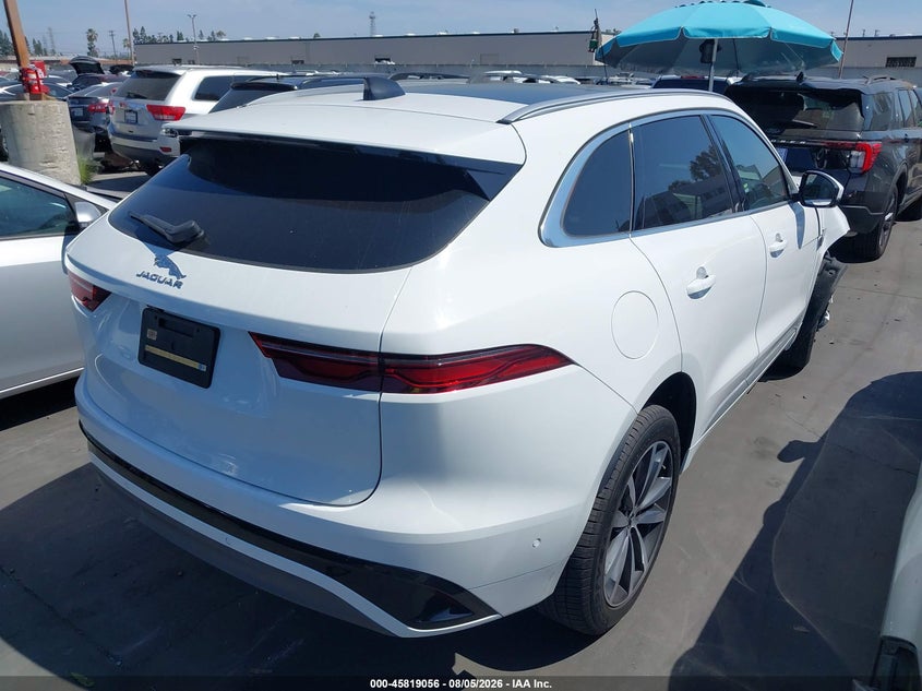 Vin: sadct2ex1ra730002, lot: 46317937, jaguar f-pace r-dynamic s p250 awd automatic 20244