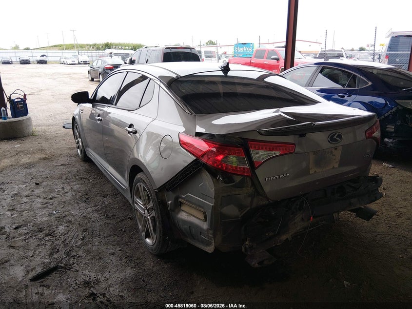 Vin: 5xxgr4a61dg105844, lot: 46317940, kia optima sx 20133