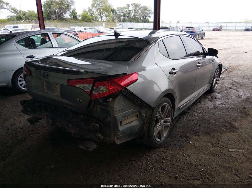 Vin: 5xxgr4a61dg105844, lot: 46317940, kia optima sx 20134
