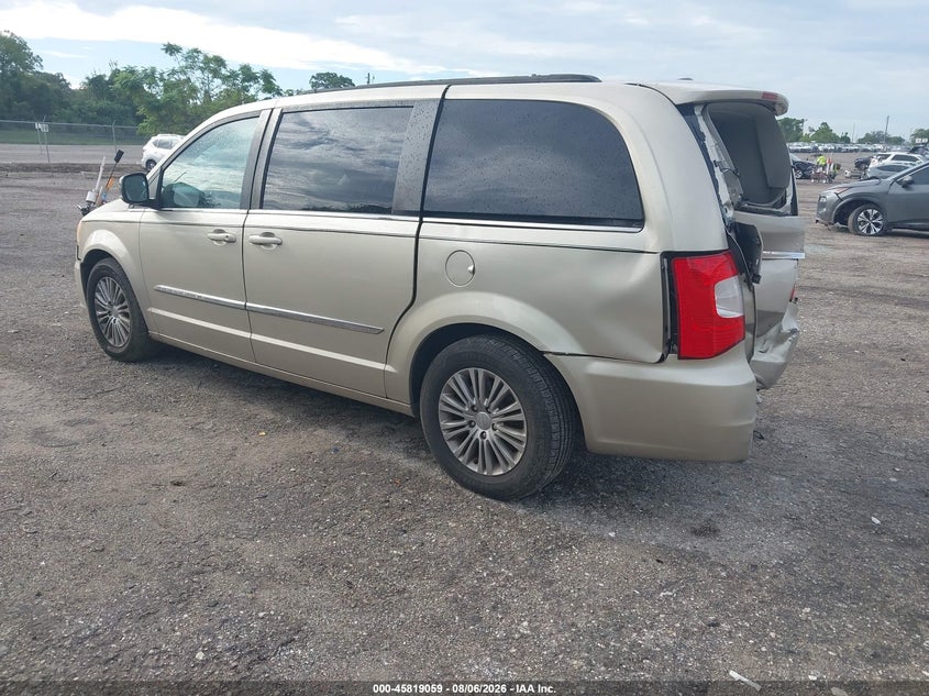 Vin: 2c4rc1cg3dr651714, lot: 46317941, chrysler town & country touring-l 20133