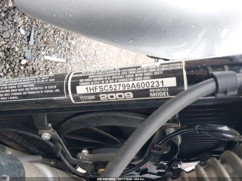 2009 HONDA VTX MOTO 2