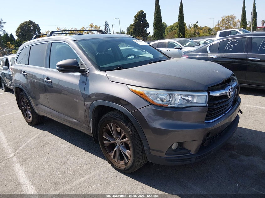 Vin: 5tdjkrfh9fs163719, lot: 46317969, toyota highlander xle v6 2015 img_1
