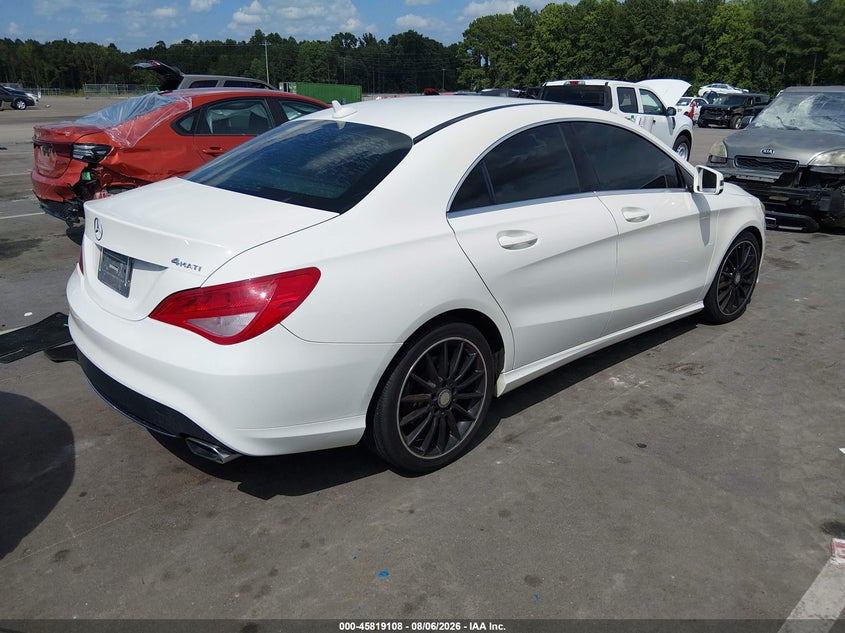 2014 MERCEDES-BENZ CLA 250 auction photo 4