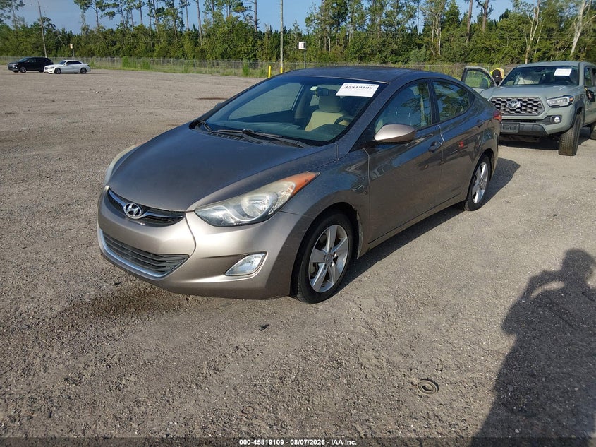Vin: 5npdh4ae8dh344633, lot: 46317990, hyundai elantra gls 20132
