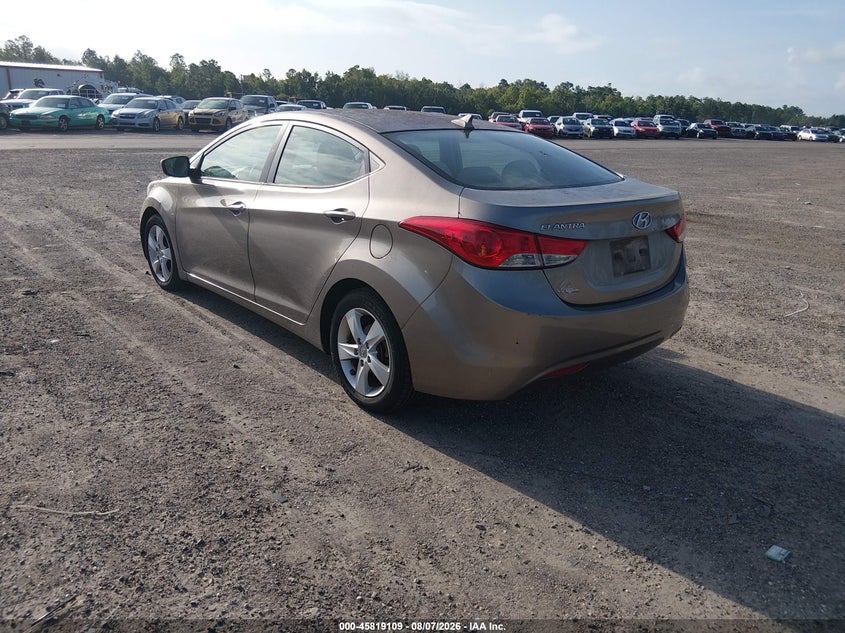 Vin: 5npdh4ae8dh344633, lot: 46317990, hyundai elantra gls 20133