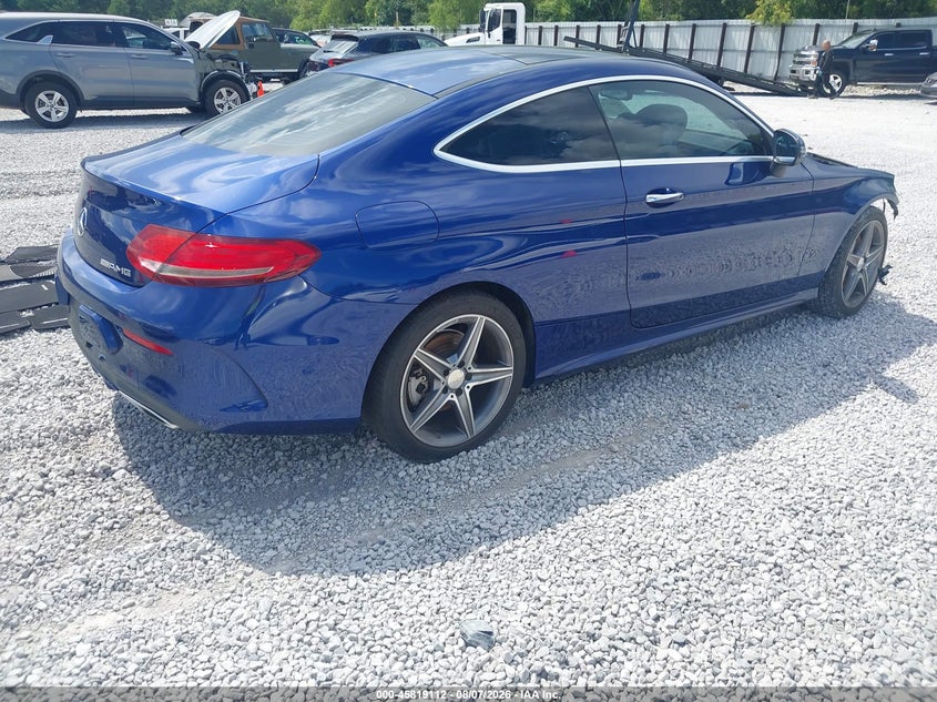 Vin: wddwj4jb8hf410672, lot: 46317993, mercedes-benz c 300 20174