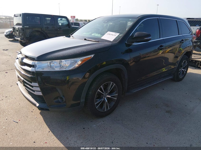 Vin: 5tdbzrfh1hs409021, lot: 46318014, toyota highlander le 20172